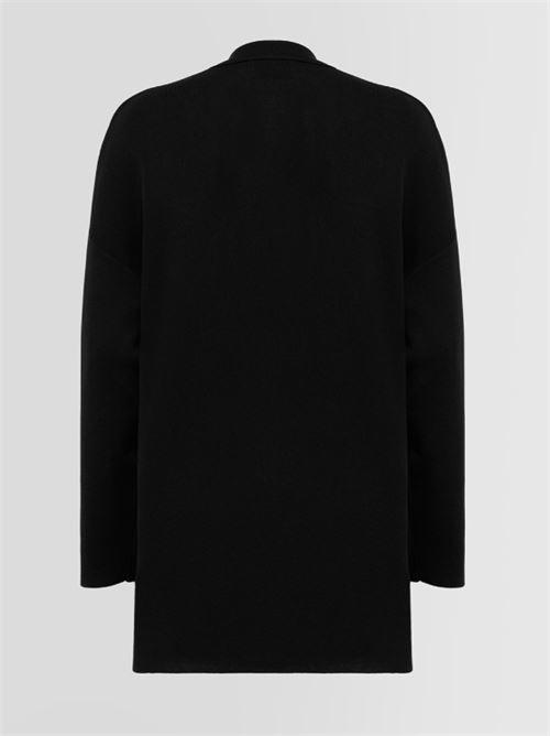 Giacca in maglia match set Alpha Studio ALPHA STUDIO | AD-2166N-NERO